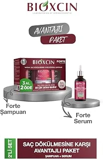 Bioxcin Forte Şampuan 3'Lü Set + Forte 50 Ml, Tyca9Qyv3N170919772140813 ürün görseli 1