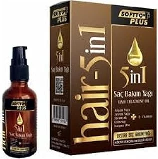 Softto+Plus 5In1 Saç Bakım Yağı 50Ml ürün görseli 1