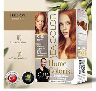 Sea Color Colorist Set Saç Boyası 8.45 Günbatımı Sunset ürün görseli 1