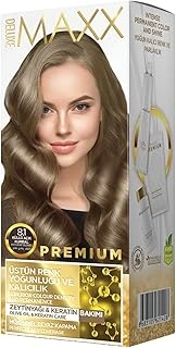 Maxx Deluxe Premıum Yarı Kit Set Saç Boyası 8.1 Küllü Kumral ürün görseli 1