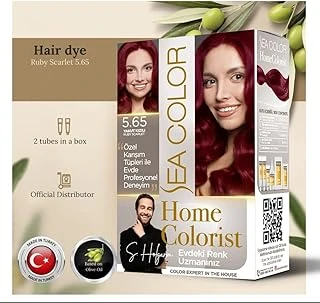 Sea Color Colorist Set Saç Boyası 5.65 Yakut Kızılı Ruby Scarlet ürün görseli 1