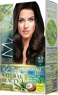 Maxx Deluxe Beauty Amonyaksız Set Saç Boyası 4.0 Kahve ürün görseli 1