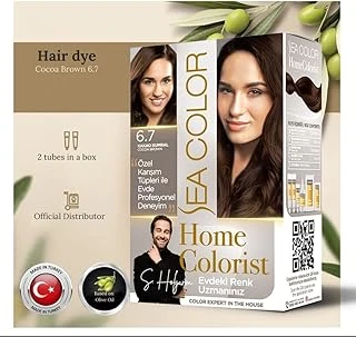 Sea Color Colorist Set Saç Boyası 6.7 Kakao Kumral Cocoa Brown ürün görseli 1