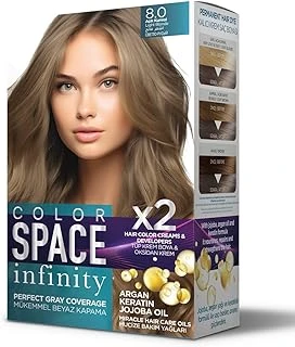 Color Space Infınıty Set Saç Boyası 8.0 Kumral ürün görseli 1