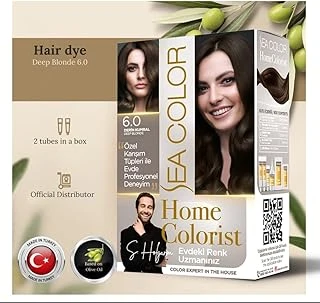 Sea Color Colorist Set Saç Boyası 6.0 Derin Kumral Deep Blonde ürün görseli 1