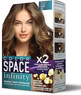 Color Space Infınıty Set Saç Boyası 7.0 Kumral ürün görseli 1