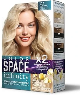 Color Space Infınıty Set Saç Boyası 0.1 Platin Sarısı ürün görseli 1