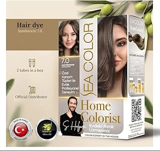 Sea Color Colorist Set Saç Boyası 7.0 Kum Fırtınası Sandstorm ürün görseli 1