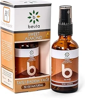 Beuta Tatlı Badem Yağı% 100 Doğal 50 Ml - Sprey Kapak ürün görseli 1