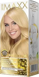Maxx Deluxe Premıum Yarı Kit Set Saç Boyası 9.0 Doğal Sarı ürün görseli 1