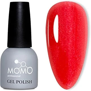 Momo Professional Kalıcı Oje S021 Hafif Işıltılı Kırmızı 14 Ml ürün görseli 1