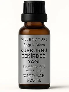 Villenature Soğuk Sıkım Kuşburnu Çekirdeği Yağı, Cilt Saç Bakımı,%100 Saf Doğal, Rosa Canina, Nemlendirici Besleyici, 20 Ml ürün görseli 1