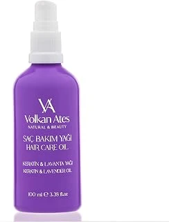Lavanta Yağlı & Keratinli Saç Bakım Yağı Cam Şişe 100 Ml ürün görseli 1