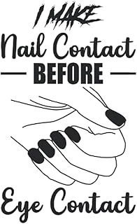 Independently Published I Make Nail Contact Pun Nail Artist Nail Technician: Graph Grid Notebook/Journal (6” X 9”) I Make Nail Contact Pun For Nails Lover ürün görseli 1