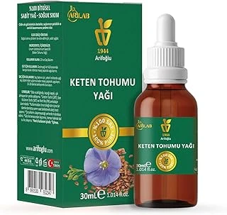 Arifoğlu Keten Yağı 30Ml%100 Saf Arlab Flaxseed Oil Linum Usitatissimum Seed Oil ürün görseli 1