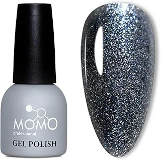 Momo Professional Kalıcı Oje S029 Parıltılı Küllü Gri 14 Ml ürün görseli 1