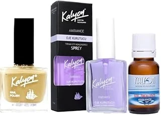 Kalyon Oje 233 + Oje Kurutucu Sprey 17 Ml + Oje Çözücü ürün görseli 1