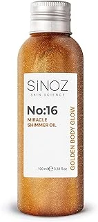 Sinoz No:16 Işıltılı Saç Vücut Bakım Yağı 100 Ml - Parıltılı Nemlendirici Bakım ürün görseli 1