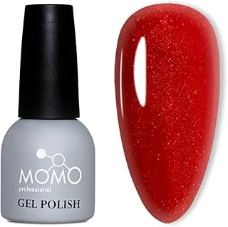 Momo Professional Kalıcı Oje S024 Simli Bayrak Kırmızısı 14 Ml ürün görseli 1