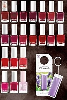 Pastel Oje Süper Kırmızı 20'Li Set - Antımoth Gardrop Kokusu ürün görseli 1