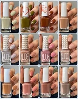 Pastel Syneecosmetic Kahve 12'Li Oje Set (43-230-234-255-296-315-333-334-106-762-767-769) ürün görseli 1