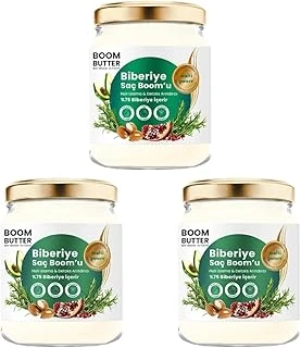 Boom Butter Biberiye Saç Bakım Yağı 190 Ml (3 Paketi) ürün görseli 1
