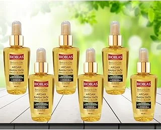 Bioblas Botanic Oils Besleyici Onarıcı Argan Saç Bakım Yağı 100 Ml 6 Adet ürün görseli 1