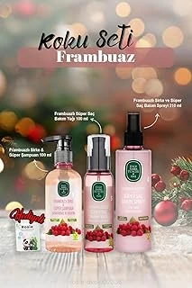 100 Ml Bakım Yağı Şampuan, Saç Bakım Spreyi 210 Ml Frambuaz Rosie Hediye ürün görseli 1