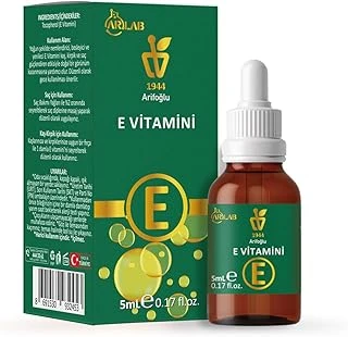 Arlab E Vitamini 5Ml%100 Saf Arifoğlu - Cilt Saç İçin Doğal Ürün | Arlab E 5Ml 100% Pure Arifoğlu - For Skin And Hair ürün görseli 1