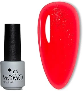 Momo Professional Kalıcı Oje S017 Hafif Simli Kırmızı 14 Ml ürün görseli 1
