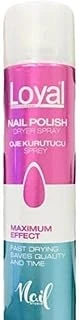 Loyal Oje Kurutucu Sprey Maximum Effect 300 Ml – Hızlı Kuruma Etkili Profesyonel Manikür Spreyi ürün görseli 1