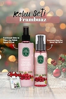 Saç Bakım Yağı 100 Ml, Bakım Spreyi 210 Ml Frambuaz Rosie Hediye ürün görseli 1