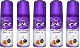 Sesu Sir Ağda Temizleyici Bakım Yağı Böğürtlen & Badem 5X150Ml ürün görseli 1