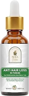 10 Forces Saç Bakım Yağı 50 Ml - 10 Doğal Aromatik Karışımı - Dökülme Karşıtı Destek, Canlandırıcı Parlatıcı Formül - Biberiye, Hint Badem Yağlı Saç Bakım Kompleksi ürün görseli 1
