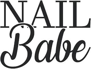 Nail Babe Manicurist Nail Artist Nail Technician: Dot Grid Notebook/Journal (6” X 9”) Nail Babe Quote For Nail Techs & Nail Artists ürün görseli 1