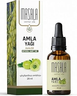 Masala Amla Saç Bakım Yağı 20 Ml. Soğuk Pres (Gooseberry Carrier Oil) Bektaşi Üzümü ürün görseli 1