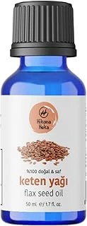 Keten Yağı%100 Saf Doğal Soğuk Sıkım 50 Ml (Cilt Saç Bakımı) ürün görseli 1