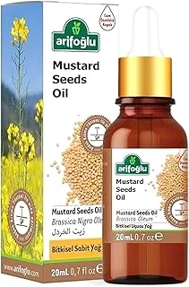 Arifoğlu Hardal Yağı 20Ml | Doğal Formülü Ile Cildinizi Besler Rahatlatır. Mineral Açısından Zengindir. / Arifoğlu Mustard Oil 20Ml ürün görseli 1
