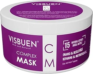 Visbuen Complex Onarım Saç Maskesi 15 Doğal Aktifli Besleyici Nemlendirici Bakım Butter ürün görseli 1