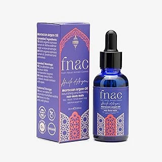 Fnac |%100 Saf Argan Yağı | Saç & Cilt & Tırnak Bakım Yağı | 30 Ml Cam Damlalık + Sprey Başlık ürün görseli 1