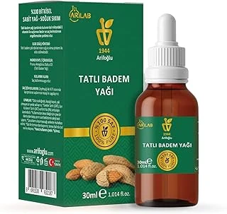Arifoğlu Tatlı Badem Yağı 30Ml%100 Saf Arlab Sweet Almond Oil Pure Prunus Amygdalus Dulcus Oil ürün görseli 1