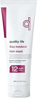 Quality Life Ql 8 Aktifli Saç Maskesi, Yıpranmış Kuru Saçlar Için Besleyici Onarıcı ürün görseli 1