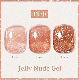 Born Pretty 10Ml Jelly Nude Seri Kalıcı Oje Jn70 (57851-20) 4151 ürün görseli 1
