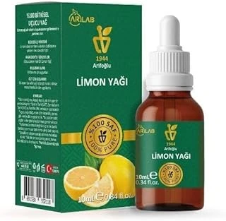 Arifoğlu Limon Yağı 10Ml%100 Saf Arlab Lemon Oil Pure Citrus Limon Peel Oil ürün görseli 1