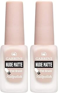 Gabrini Nude Matte Nail Polish 1 1 Paket (1 X 1 Adet) 2Li Paket ürün görseli 1