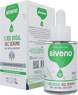 Siveno%100 Doğal Saç Bakım Serumu Biberiye Yağlı Dökülme Karşıtı Onarıcı 10 30 Ml ürün görseli 1