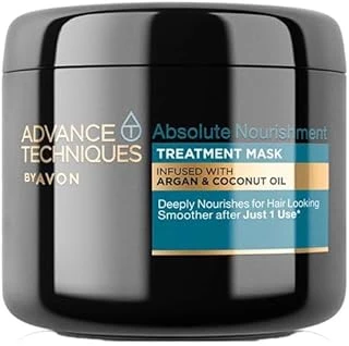 Avon Techniques Argan Hindistan Cevizi Yağı İçeren Saç Maskesi 375 Ml. ürün görseli 1
