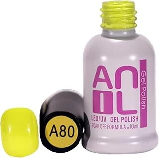 Anil Professional Cosmetics Kalıcı Oje Sarı Renkler 10Ml | Dayanıklı Kolay Uygulanan Renkler | Hızlı Kuruma Parlaklık (Sarı - A80) ürün görseli 1