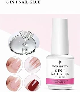 Born Pretty 6 In 1 Nail Glue - Jel (55391) 2534 ürün görseli 1