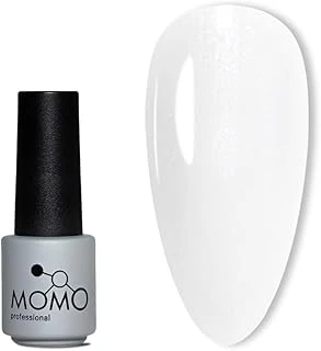 Momo Professional Kalıcı Oje S014 Simli Süt Beyazı 4 Ml ürün görseli 1